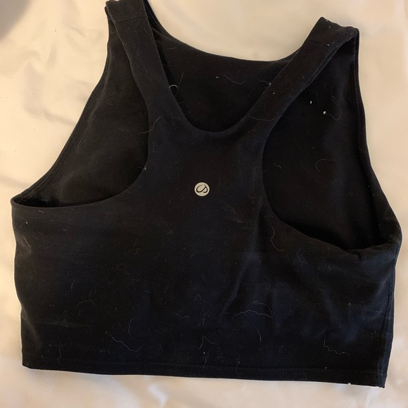 CRZ YOGA Long Line High Neck Sports Bra - Picture 3 of 3